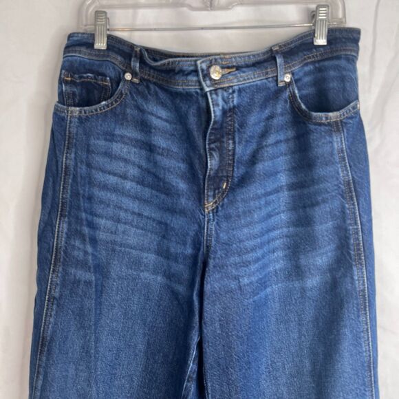LOFT The Barrel Denim Jeans Slouchy Boho Streetwear Skater Size 30/10* - Picture 3 of 10
